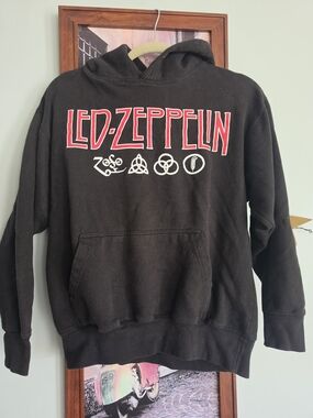 Led Zeppelin Black Pullover Hoodie -